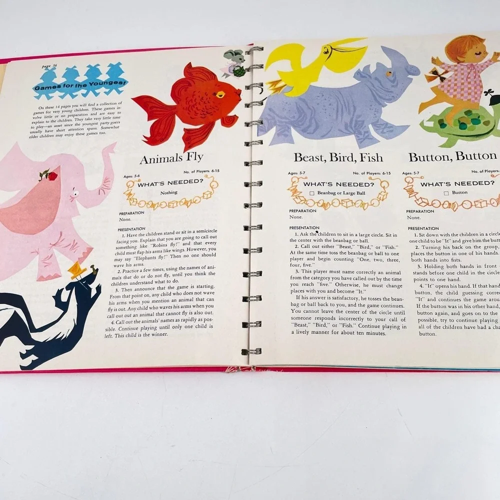 Vintage Kids Activity‎ Book Lot Betty Crocker Klutz Kids Cooking Holiday Crafts